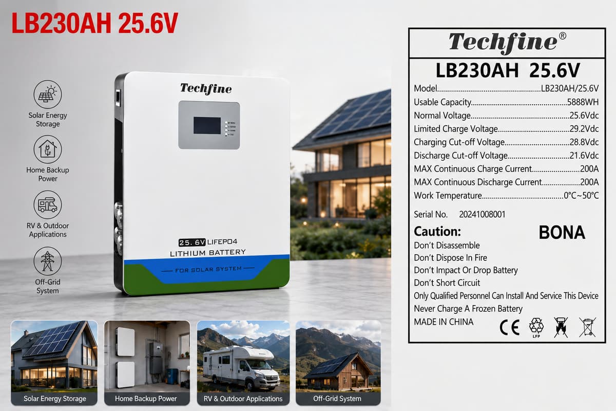 LB230AH 25.6V